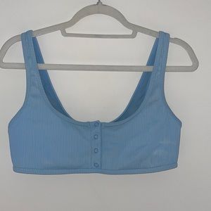 Button Style Bikini Top